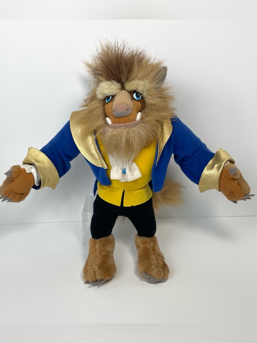 Disney Mattel Beauty and the Beast Plush 1992 Stuffed Animal